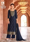Gharana 4 By Alok Suit Dola Jacquard Designer Salwar Suits Wholesale Market In Surat
